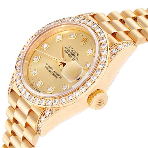 women's gold rolex watch prices